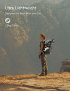 Besrey Baby Backpack Carrier, Toddler Hiking Backpack