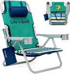 2025 ake Blue Beach Chair, Short