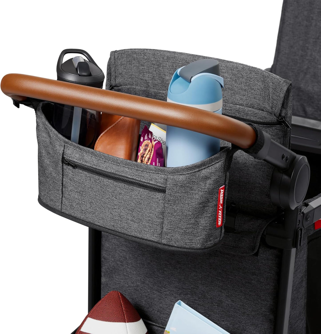 Stroller Wagon, 4 Seater Wagon Stroller for Kids with Low Sides, Baby Stroller Wagon, Quad Stroller