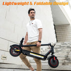 Evercross EV10K Pro 500W e-scooter met 35 km bereik, 10-inch honingraatband en IP54-bescherming