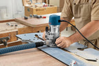 BOSCH 1617EVSPK Wood 12 Amp Router Tool Combo Kit - 2.25 Horsepower Plunge Router & Fixed Base with a Variable Speed