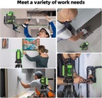 Huepar 360 Self Leveling Rechargeable Lazer Level with Tripod
