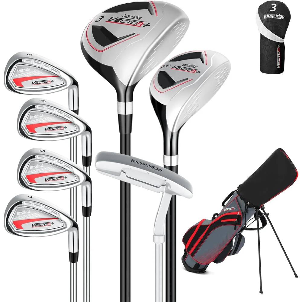 XDriveMax 8 Pieces Complete Mens Golf Club Set
