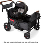 Stroller Wagon, 4 Seater Wagon Stroller for Kids with Low Sides, Baby Stroller Wagon, Quad Stroller
