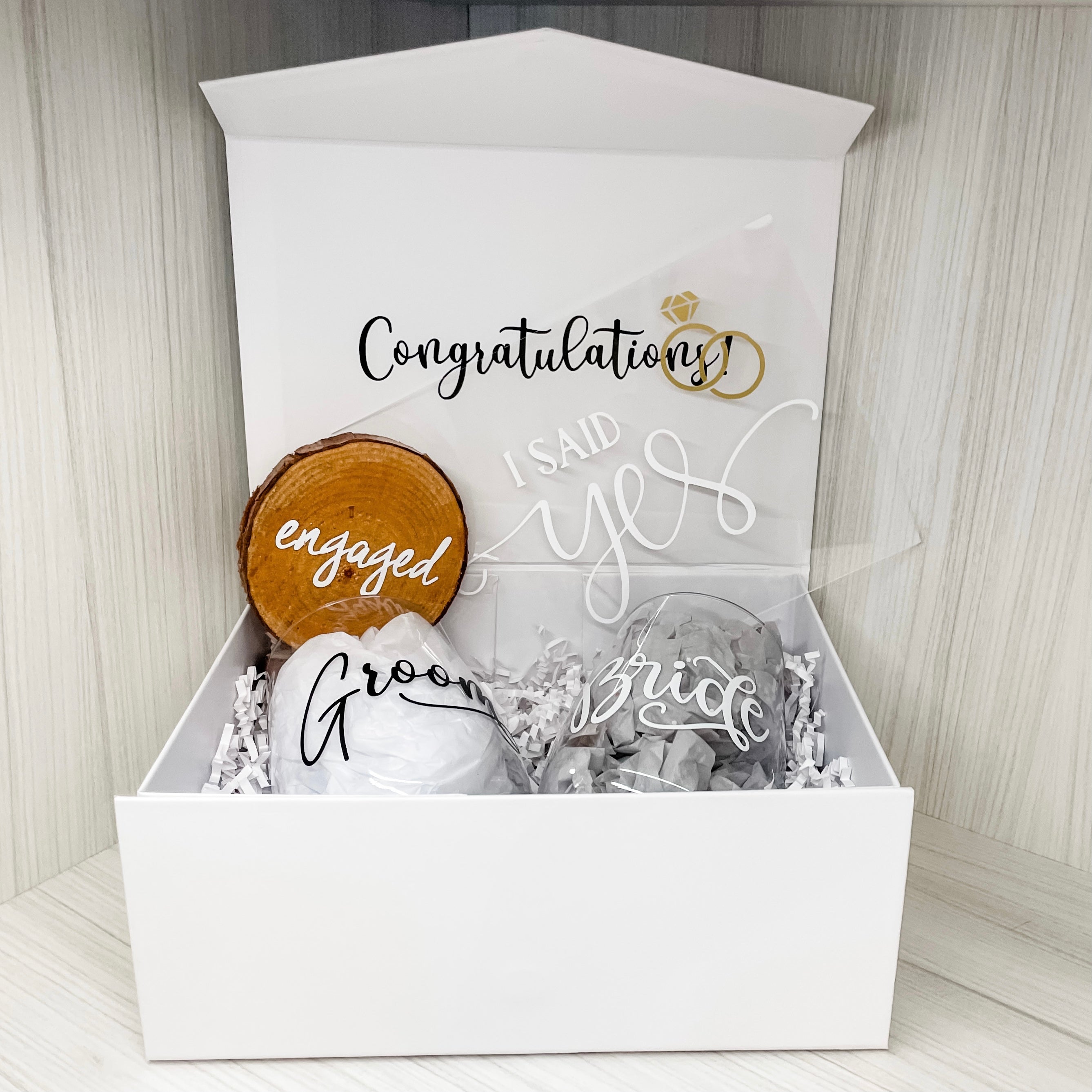Medium Custom Engagement Box