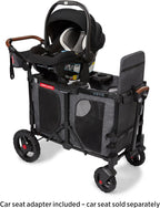 Stroller Wagon, 4 Seater Wagon Stroller for Kids with Low Sides, Baby Stroller Wagon, Quad Stroller