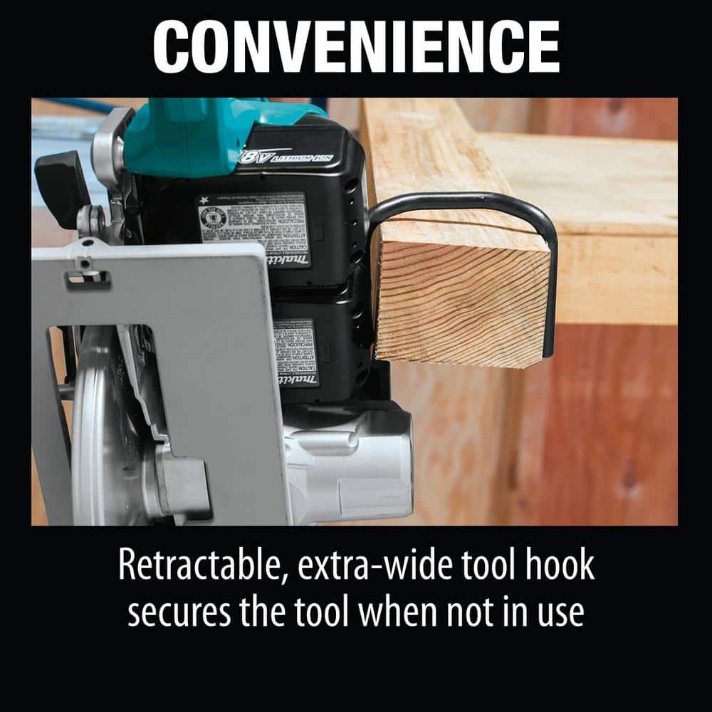 18V X2 LXT 5.0Ah Lithium-Ion (36V) Brushless Cordless Rear Handle 7-1/4 in. Circular Saw Kit XSR01PT