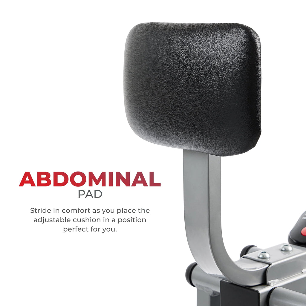 Sunny Health & Fitness Air Walk Elliptical, Lightweight Portable Glider w Free SunnyFit® App Membership - SF-E902