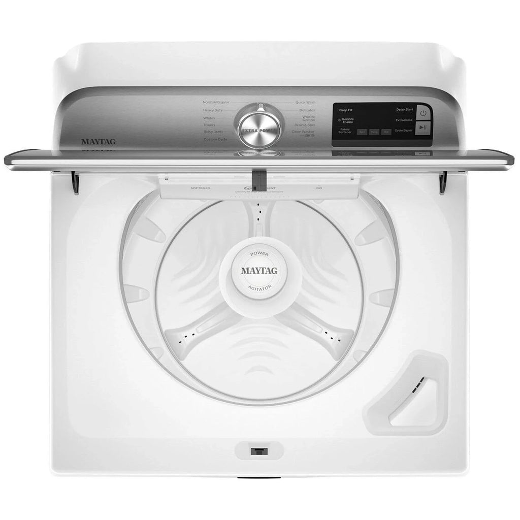 Maytag Smart Top Load Washer with Extra Power - 4.7 Cu. ft. White