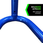 Sportspower Mountain View Metal Swing Set – Glide Ride, Saucer, Trampoline & Slide with Lifetime Warranty