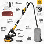 Giovent�� Electric Drywall Sander with Vacuum for Popcorn Ceiling