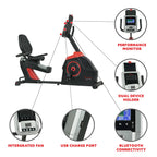 EvoFit Cardio Recumbent Bike