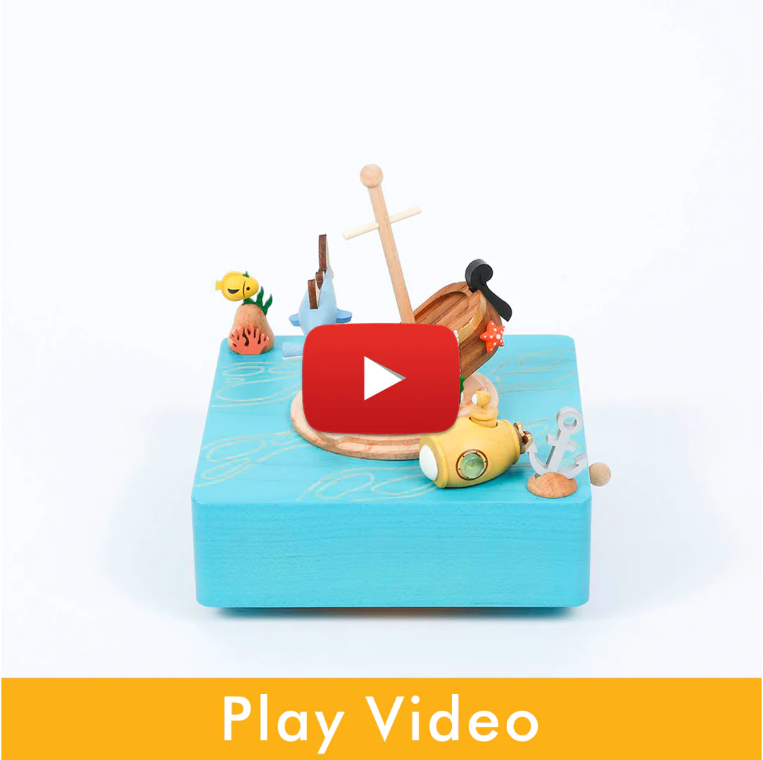 Treasure Hunt | Wooden Music Box