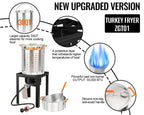 Worcest Outdoor Turkey Deep Fryer Set Seafood Boiler Kit