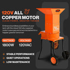SuperHandy Heavy Duty Electric Shredder & Mulcher GUO056