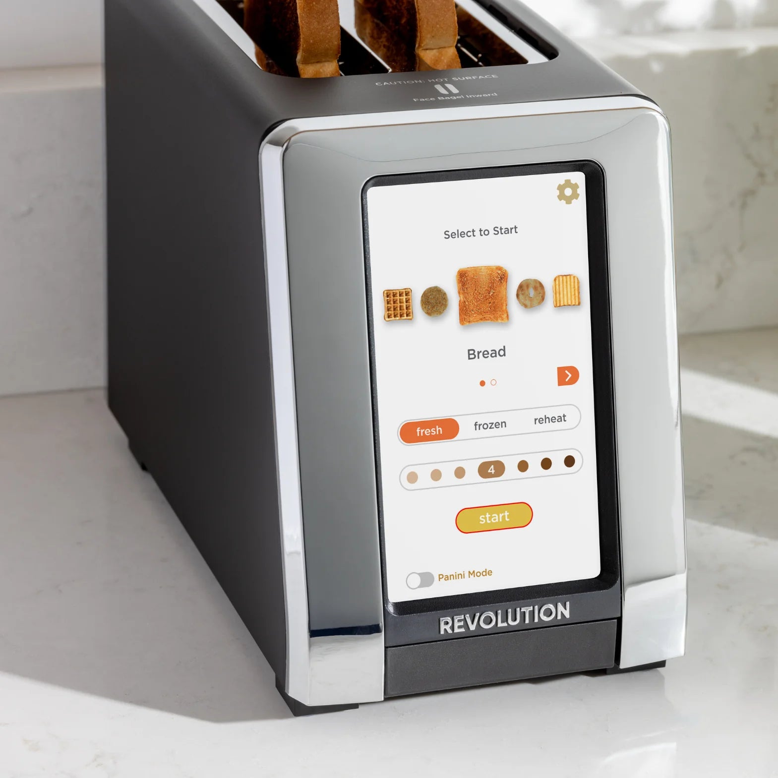 Revolution Cooking InstaGLO R810 Toaster in Matte Black