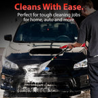 Electric Pressure Washer 2.0, Powerful 1.4 GPM 2000 PSI Car Pressure Washer Sprayer, Snub Nose & Tip Attachment, Use,Car Soap, Patio Boat RV Motorcycle Car Garage Deck Adam's Polishes