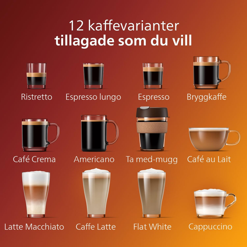 Philips Series 5400 volautomatische koffiemachine - LatteGo melksysteem, 12 koffiespecialiteiten, intu?tief display, 4 gebruikersprofielen, chroom (EP5447/90)