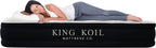 King Koil Luxury Air Mattress with High Speed Built-in Pump