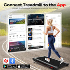 Sperax Walking Vibration Pad with APP, 3 in 1 Under Desk Treadmill, 2.5HP Low Noise Walking Treadmill Pad with Remote Control,Portable Treadmills for Home Office