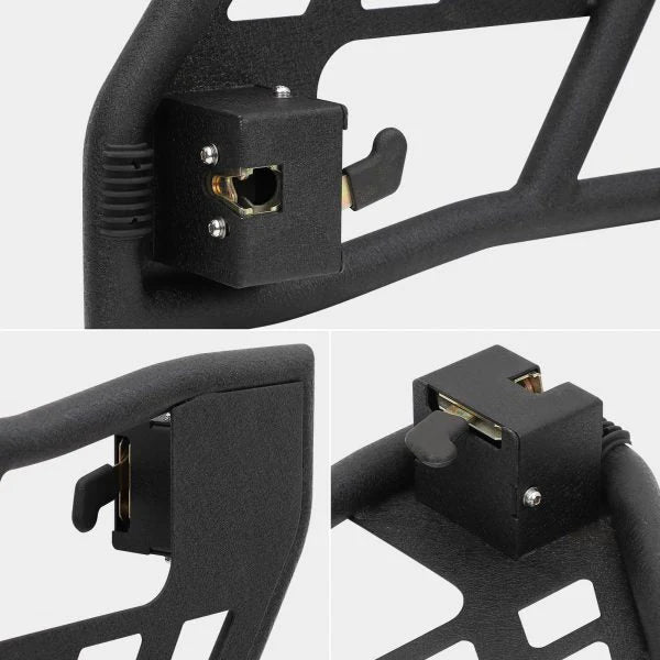 Off Road Safari Tubular Doors Compatible with 2018-2023 Wrangler JL 4 Door �� Set of 4 Fat Tube Half Doors for Adventure