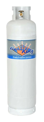 60 lb pound steel propane tank lpg refillable cylinder with pol valve new