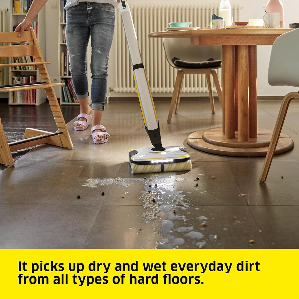 Kärcher Electric Mop & Sanitize Hard Floor Cleane - Cordless