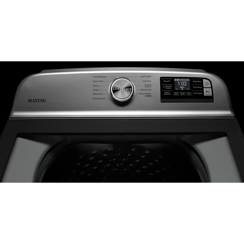 Maytag Smart Top Load Washer with Extra Power - 4.7 Cu. ft. White