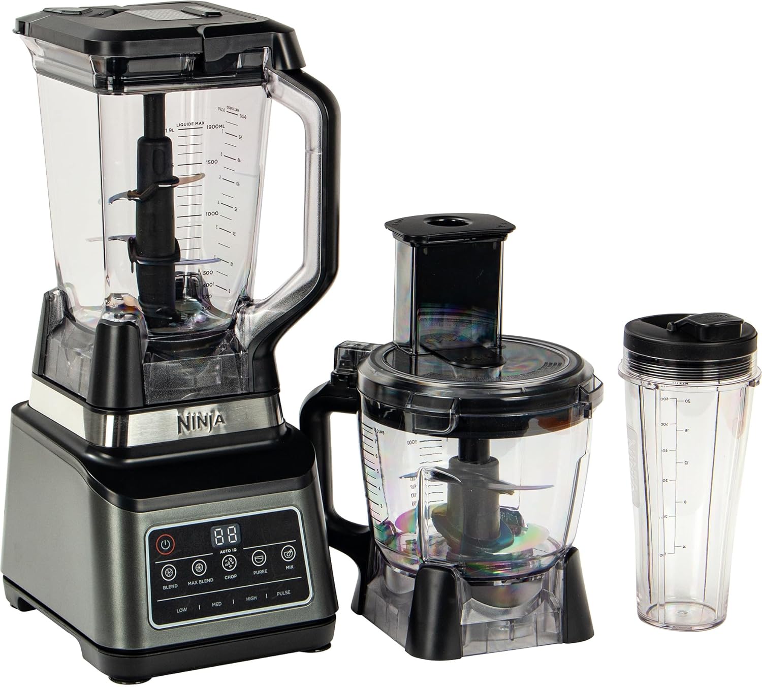 NINJA - 3-in-1 Food Processor with Auto-iQ BN800EU