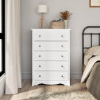 Prepac Sonoma Superior 5-Drawer Chest for Bedroom