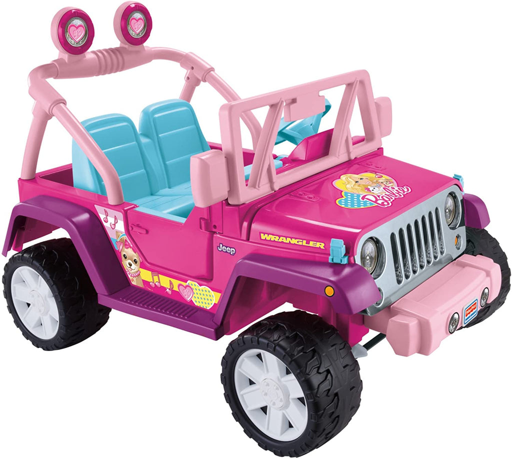 Power Wheels Barbie Jammin Jeep Wrangler