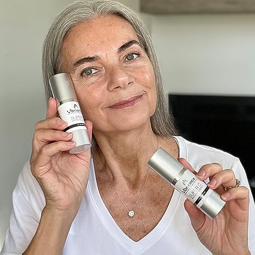 2025 Vibriance Super C Serum for Mature Skin  Made in USA  All-In-One Formula Hydrates  Firms  Lifts  Smooths  Targets Age Spots  Wrinkles  Vitamin C Serum; 1 fl oz – Pack of 2