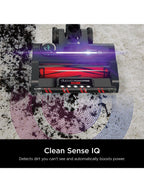 Shark Stratos Cordless Stick Vacuum, Clean Sense IQ, DuoClean PowerFins, 60 Min Runtime, HEPA, Ash Purple