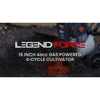 Legend Force A063001 15 in. 46 CC Gas Powered 4-Cycle Gas Cultivator