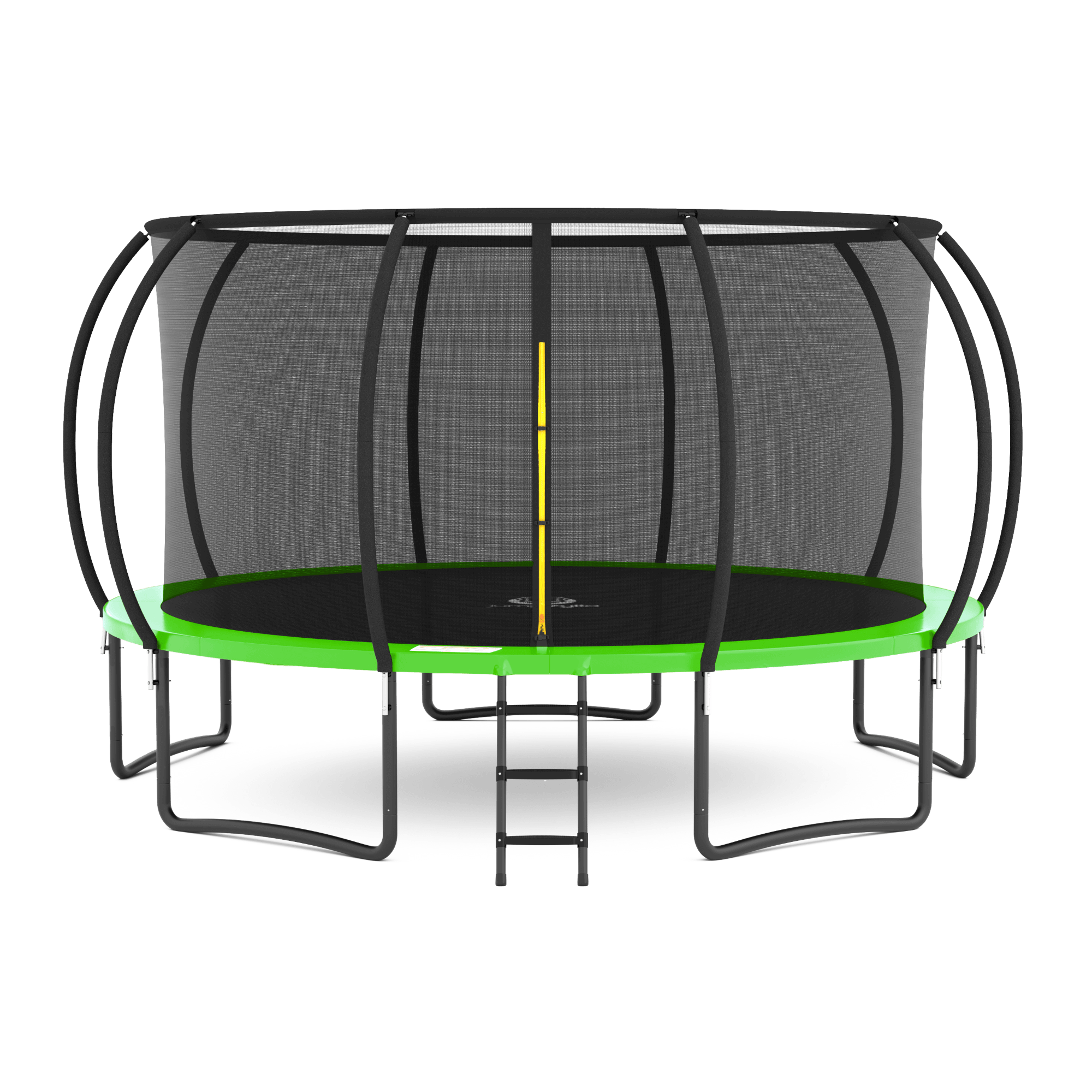 Jumpzylla 16FT Trampoline with Enclosure & Double Color Pad, ASTM Certified, 4-Leg Stability