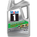 Mobil 1 Motor Oil, Advanced Fuel Synthetic, Advanced Fuel Economy, OW-20 - 5 qt