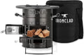 Supply Rocket Stove – Camping Wood Stove for Emergency Preparedness, Survival, Off Grid Living Supplies – Portable Wood Burning Stove with Canvas Storage Bag and Fuel Support System