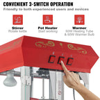 VEVOR Commercial Popcorn Machine for 48 Cups per Batch