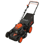 YARDMAX YG2860 22′′ 201cc 3-in-1 Gas Self-Propelled Lawn Mower with CVT and High Wheels