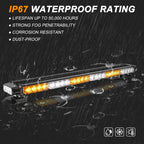 ASPL 29.5" 54 LED Strobe Light Bar with Magnetic Base