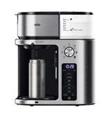 Braun MultiServe Plus Drip Coffee Maker, 10-Cup, 7 Brew Sizes, Cold & Hot Brew, Stainless Steel, KF9370SI
