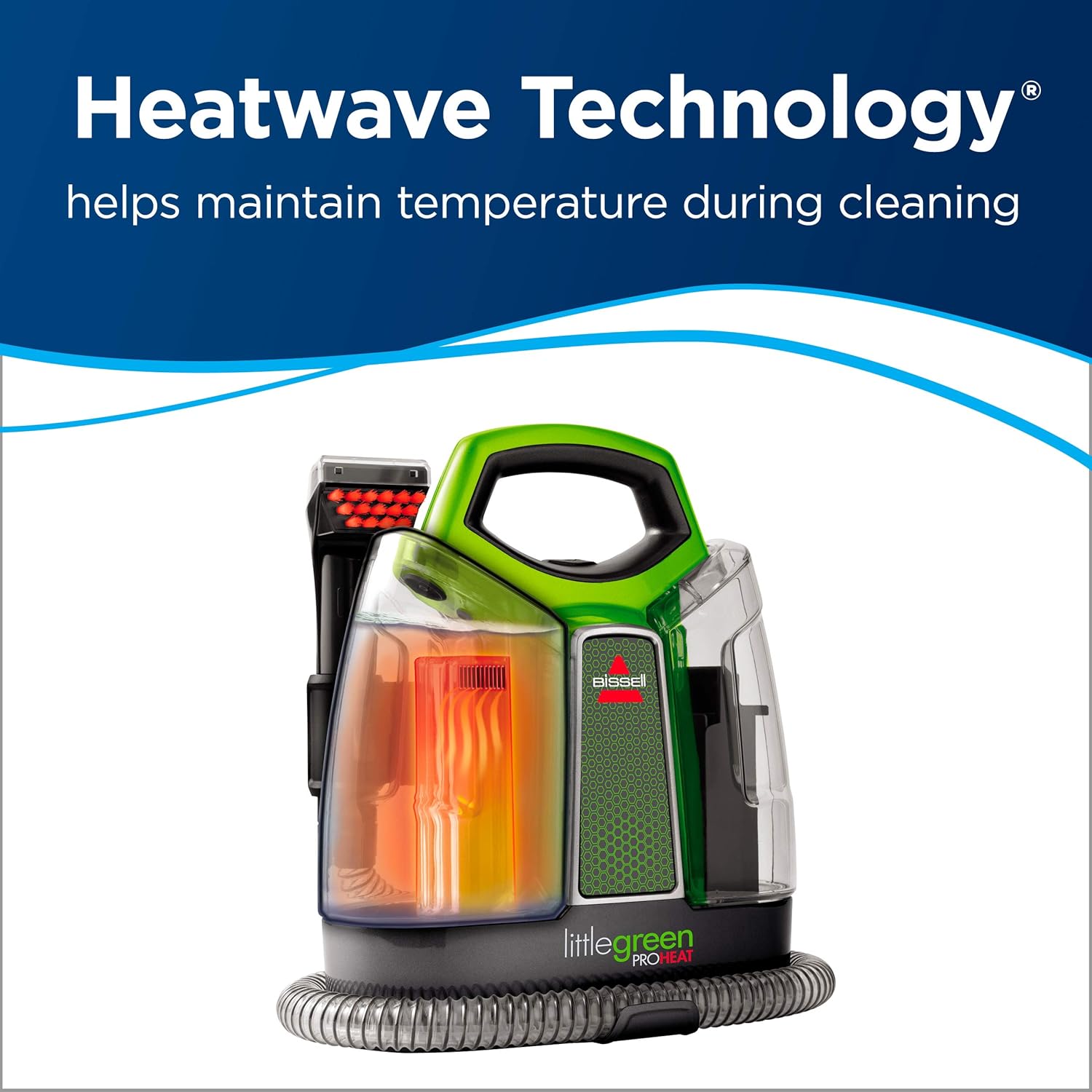 BISSELL Little Green Proheat Portable Deep Cleaner/Spot Cleaner and Car/Auto Detailer