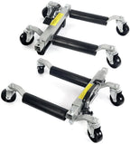Stark Wheel Dolly Car Skates Vehicle Positioning Hydraulic Tire Jack Truck Rv Trailer Pick Up Dolly Ratcheting Foot Pedal