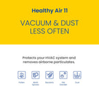 AprilAire 210 MERV 11 Replacement Air Filter for Whole House Air Purifiers 20x25x4 – Pack of 1