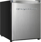 Frigidaire Upright Freezer, 6.5 cu. ft., Deep Freeze, Vinyl Coated Metal with Wire Shelving, Compact for Kitchen, RV, Dorm, Cabin, and Trailer, Platinum Design Series, Silver - 21D x 23W x 56H
