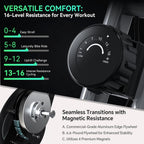 USLIM Foldable Exercise Bike Stationary Bikes