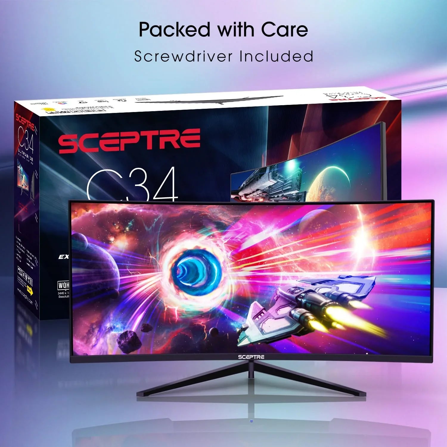 Moniteur Sceptre 34 pouces 165Hz Ultrawide WQHD designs