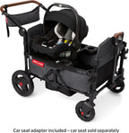 Stroller Wagon, 4 Seater Wagon Stroller for Kids with Low Sides, Baby Stroller Wagon, Quad Stroller