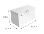 KoolMore 60 in. Commercial Chest Freezer 16 Cu ft.