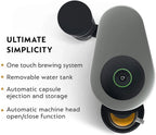 Nespresso Vertuo Plus Coffee and Espresso Maker by De’Longhi, Grey with Aeroccino Milk Frother